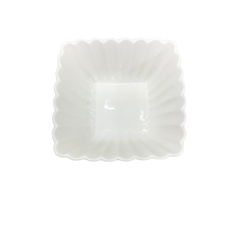 کاسه مربعی سفید تکی - Image 4