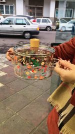 قابلمه پیرکس طرح دار۳۲۰۰ میل - Image 2