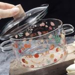 قابلمه پیرکس طرح دار۳۲۰۰ میل