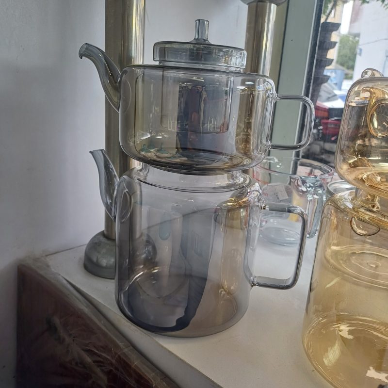 کتری قوری پیرکس دودی - Image 4
