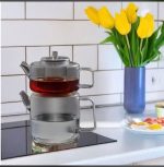 کتری قوری پیرکس دودی